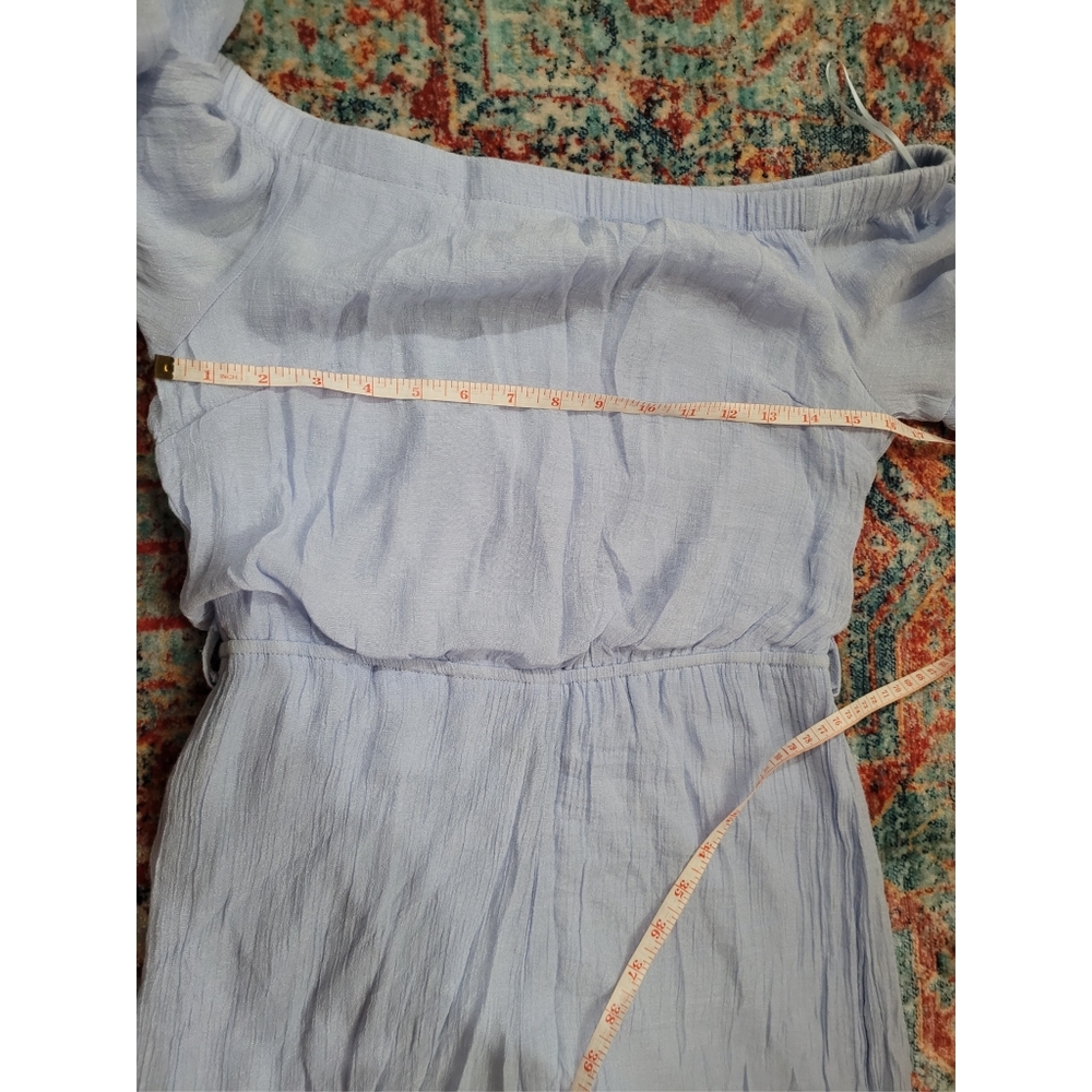 Blue romper, size medium - Picture 7 of 14